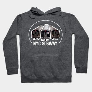 NYC Subway: New Tech Trains Hoodie